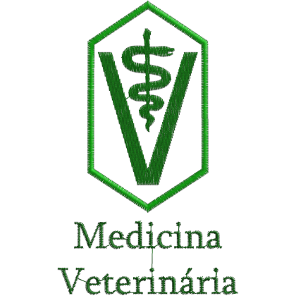 Matriz de Bordado Simbolo de Veterinária 